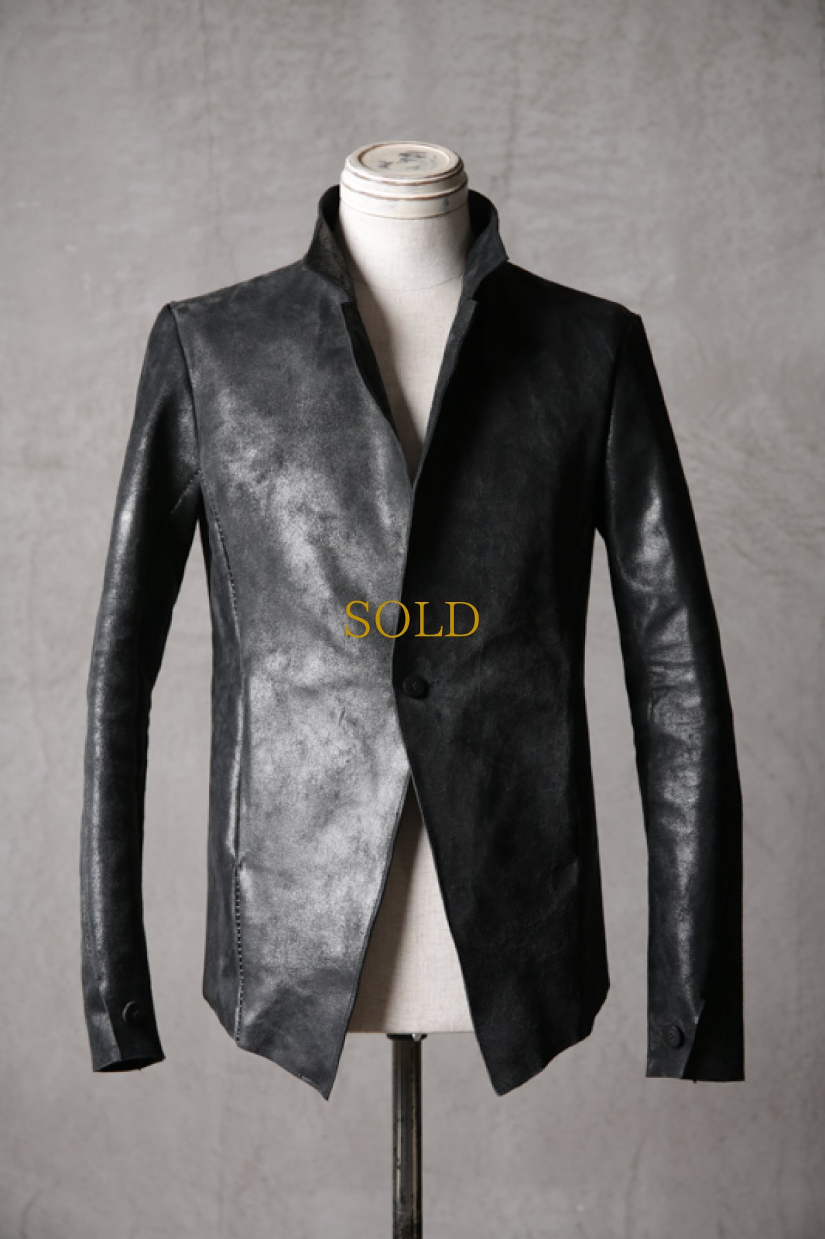 画像10: incarnation / インカネーション / 11D-170L / HORSE RESIN LEATHER EDEN TAILORED UNLINED (10)