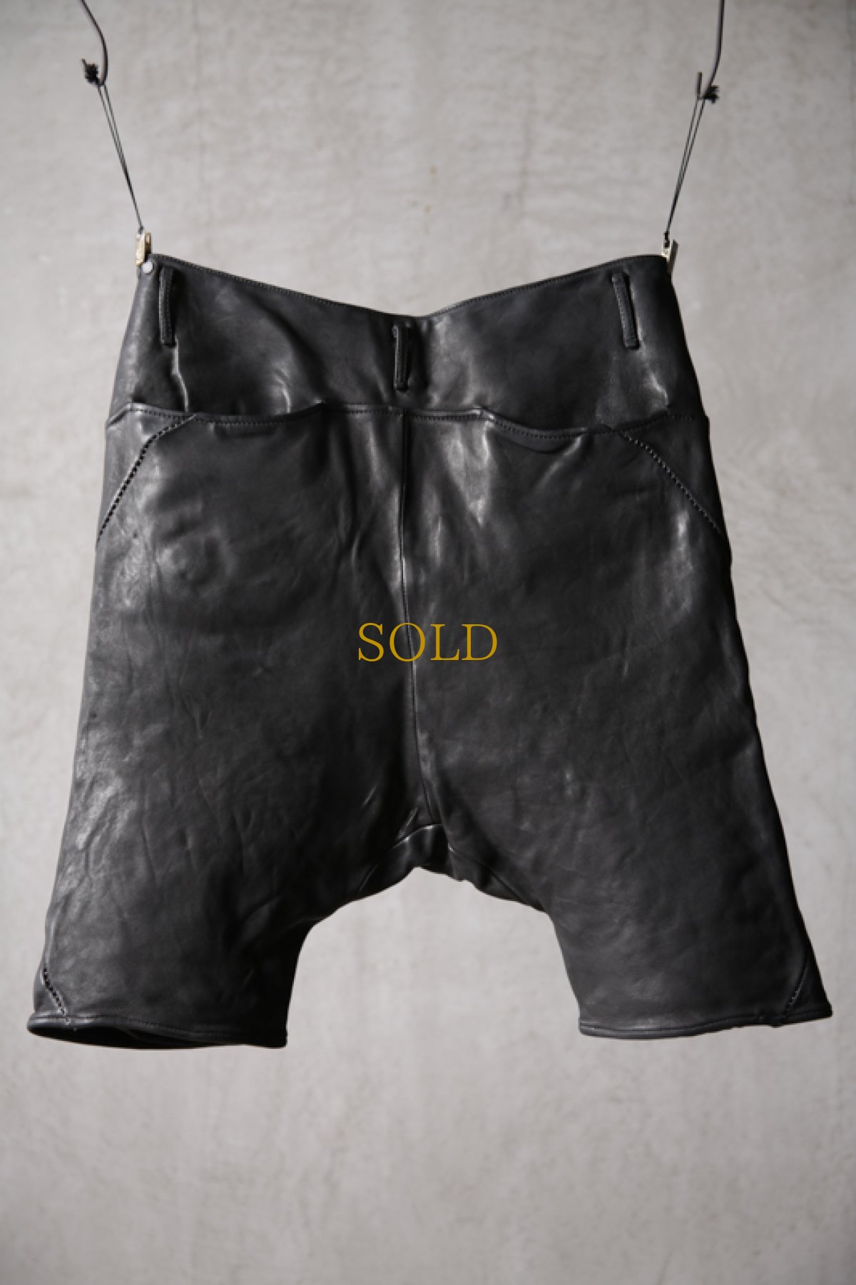 画像3: incarnation / インカネーション / H15-6301  / HEAVY WEIGHT SHEEP W.POCKET SARROUEL SHORTS (3)