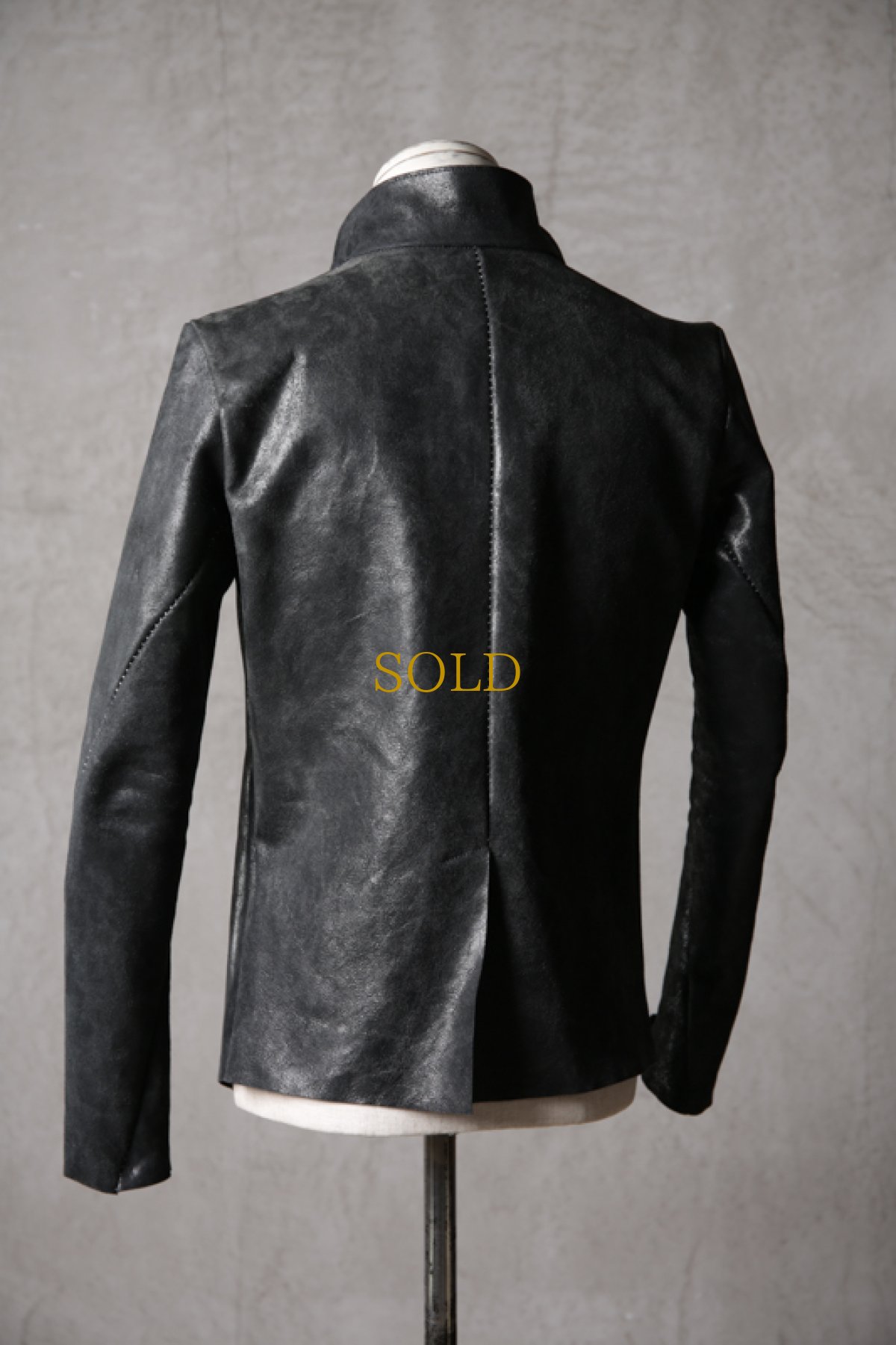画像16: incarnation / インカネーション / 11D-170L / HORSE RESIN LEATHER EDEN TAILORED UNLINED (16)
