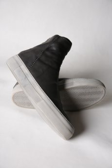 画像16: incarnation / インカネーション / 11V-7667  / HORSE LEATHER BACK ZIP SHORT LINED #WHITE HI RUBBER SOLES PIECE DYED (16)
