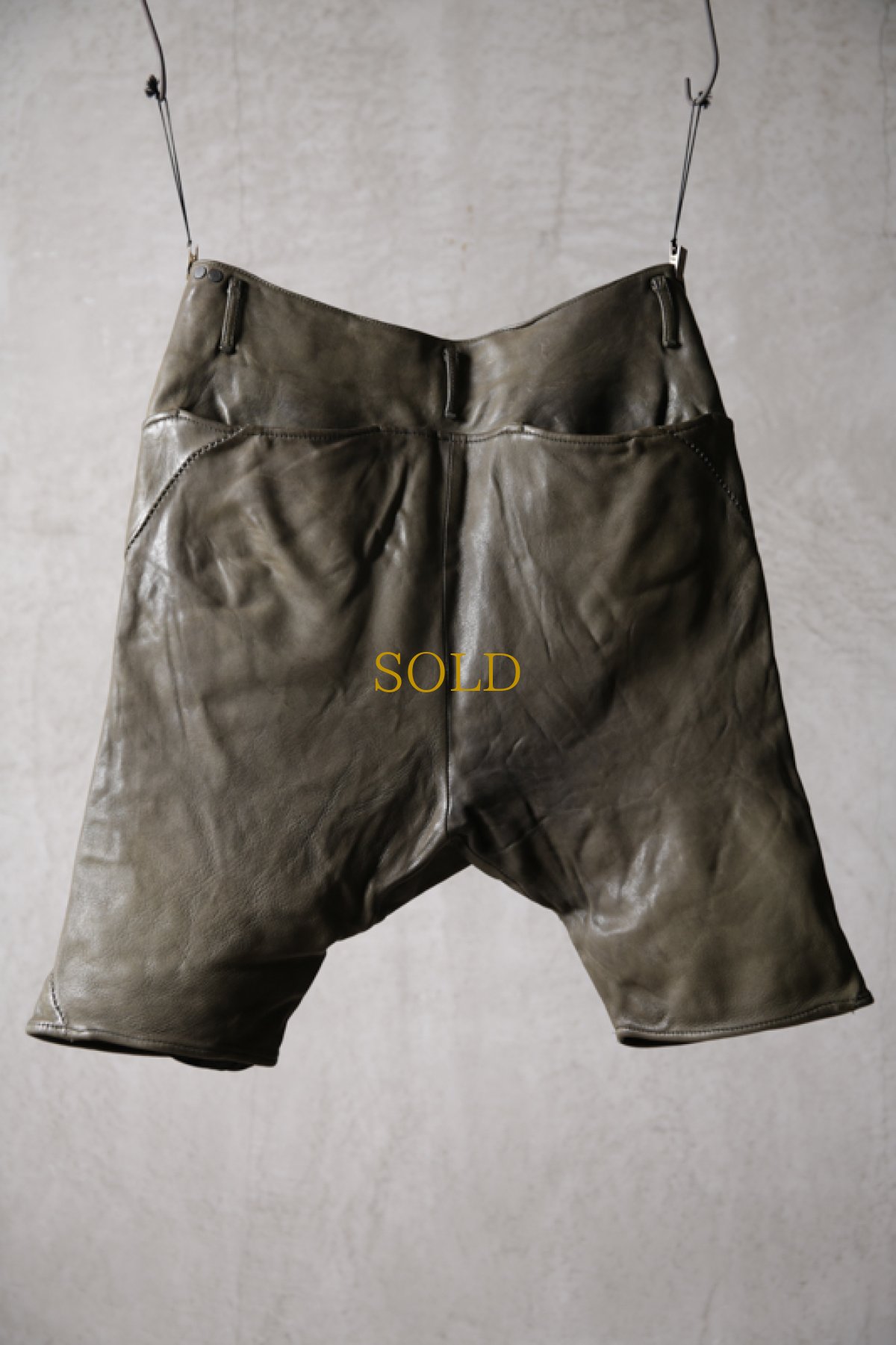 画像6: incarnation / インカネーション / H15-6301  / HEAVY WEIGHT SHEEP W.POCKET SARROUEL SHORTS (6)