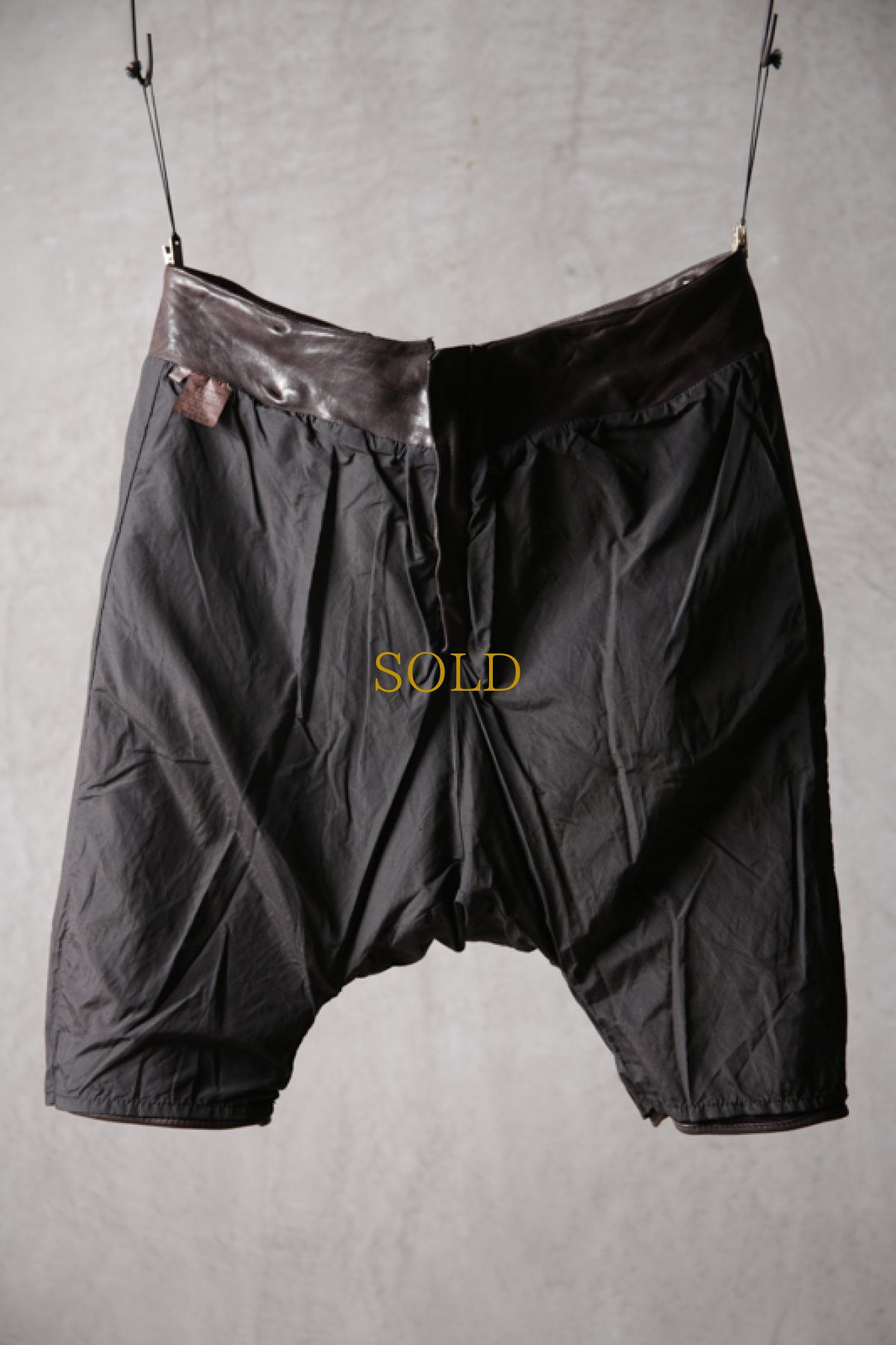 画像13: incarnation / インカネーション / H15-6301  / HEAVY WEIGHT SHEEP W.POCKET SARROUEL SHORTS (13)
