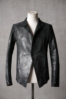 画像2: incarnation / インカネーション / 11D-170L / HORSE RESIN LEATHER EDEN TAILORED UNLINED (2)