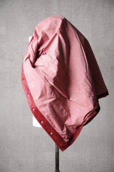 画像10: incarnation / インカネーション / 15-3507 / SHEEP LEATHER NO COLLAR SHIRT SHORT SLEEVE LINED DK-1B/SS (10)