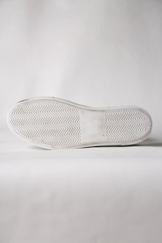 画像38: incarnation / インカネーション / 11V-7667  / HORSE LEATHER BACK ZIP SHORT LINED #WHITE HI RUBBER SOLES PIECE DYED (38)