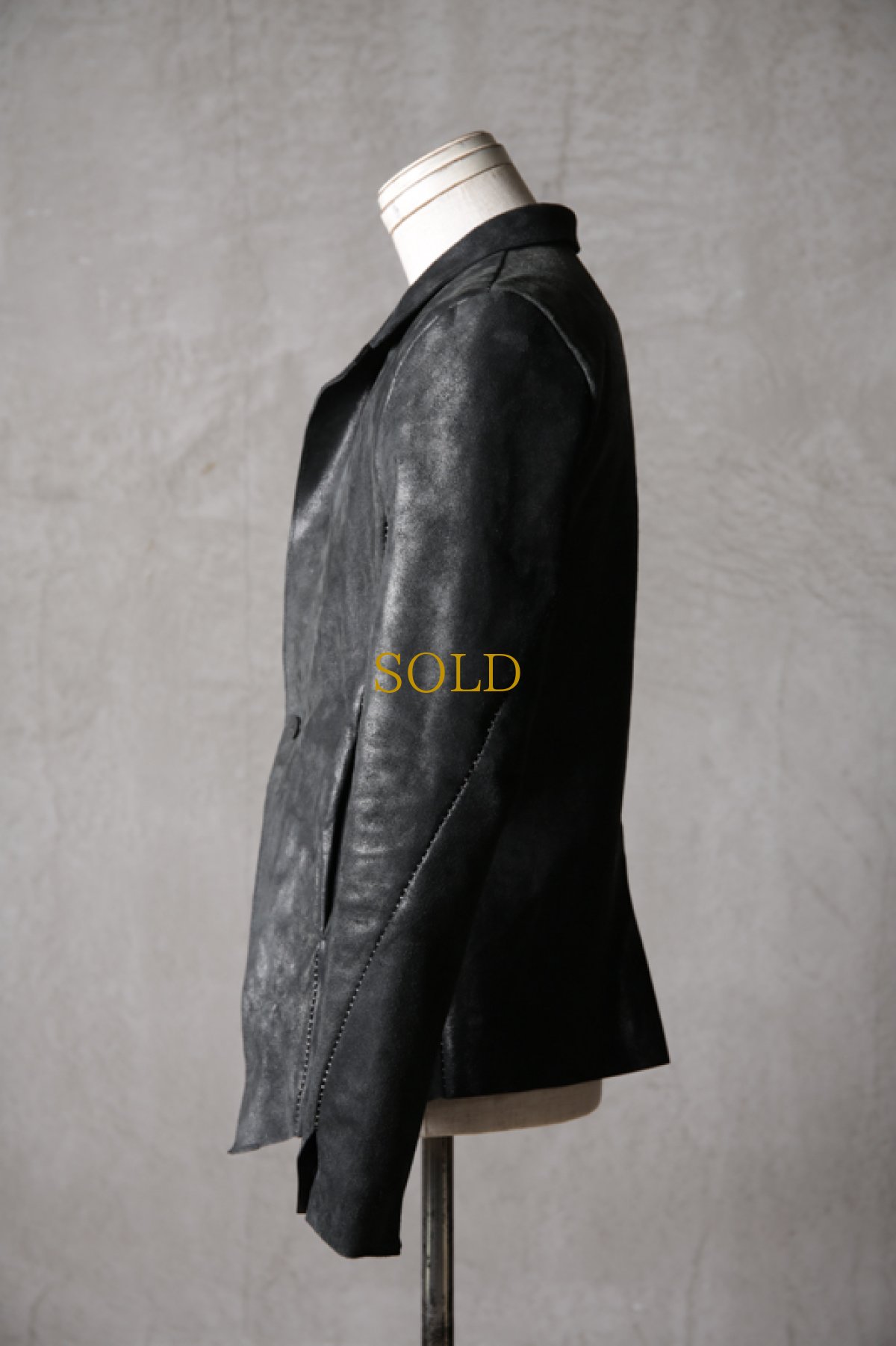 画像5: incarnation / インカネーション / 11D-170L / HORSE RESIN LEATHER EDEN TAILORED UNLINED (5)