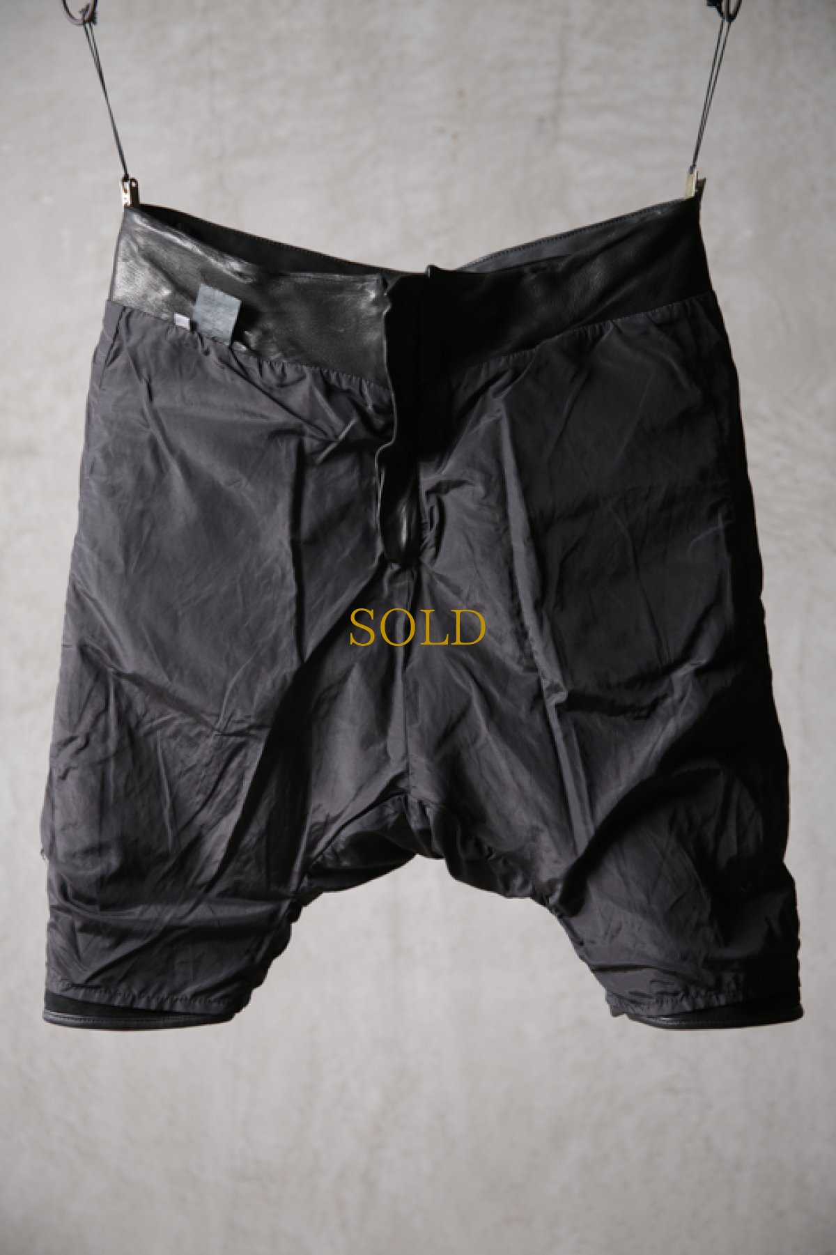 画像4: incarnation / インカネーション / H15-6301  / HEAVY WEIGHT SHEEP W.POCKET SARROUEL SHORTS (4)