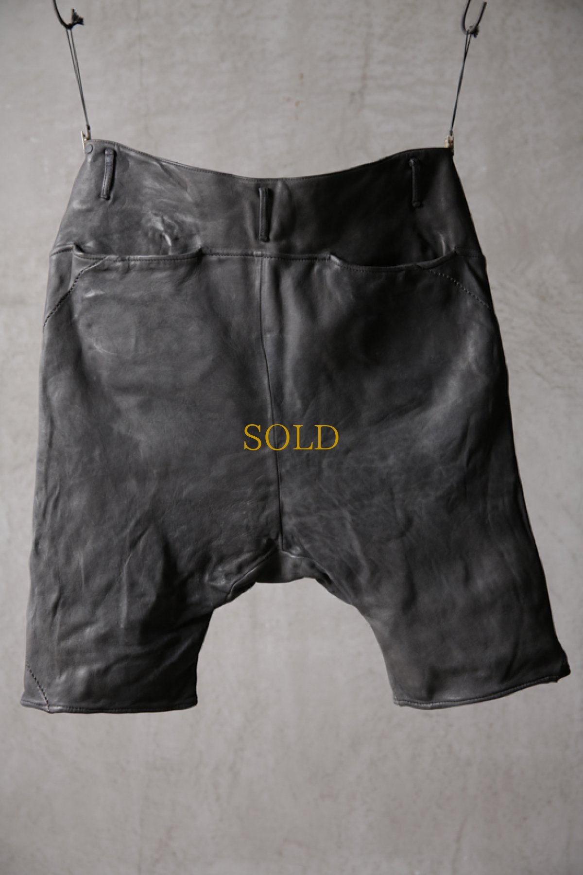 画像9: incarnation / インカネーション / H15-6301  / HEAVY WEIGHT SHEEP W.POCKET SARROUEL SHORTS (9)