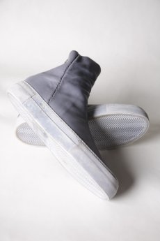 画像30: incarnation / インカネーション / 11V-7667  / HORSE LEATHER BACK ZIP SHORT LINED #WHITE HI RUBBER SOLES PIECE DYED (30)