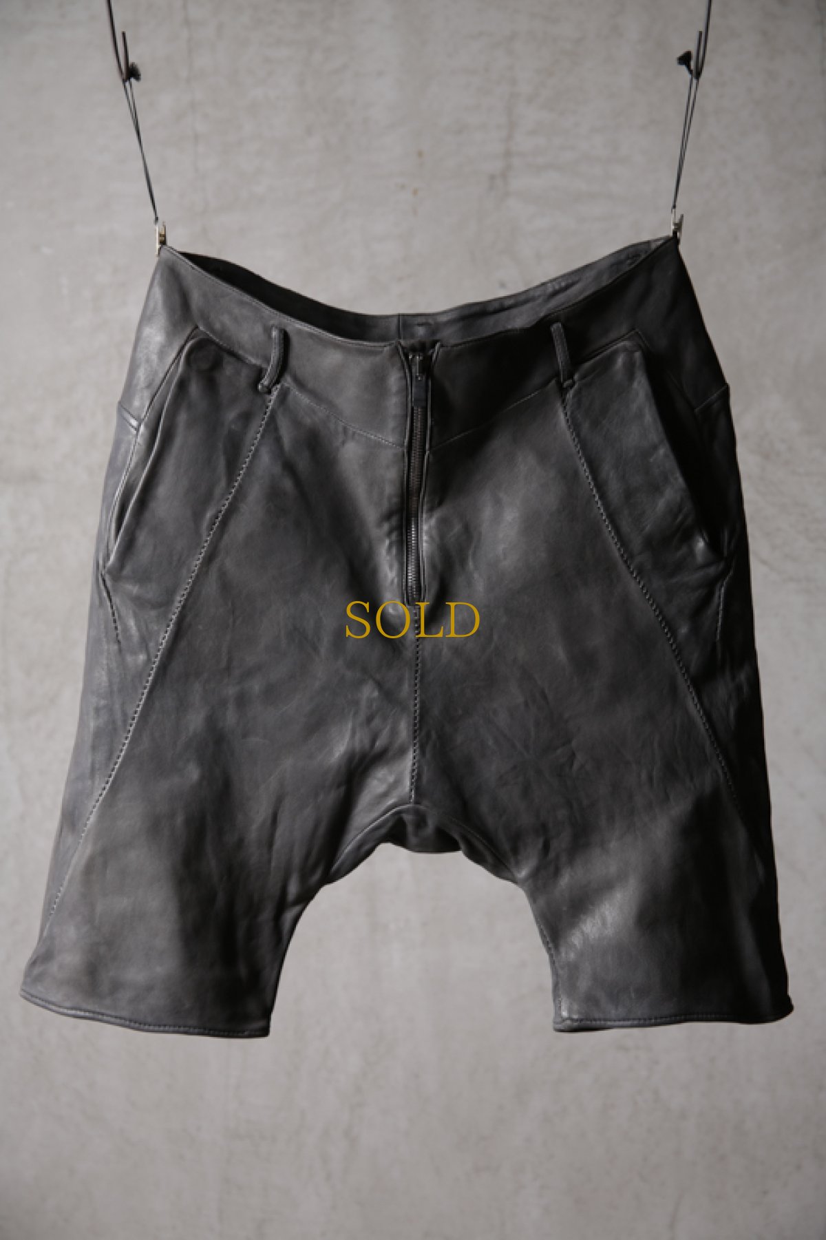 画像8: incarnation / インカネーション / H15-6301  / HEAVY WEIGHT SHEEP W.POCKET SARROUEL SHORTS (8)