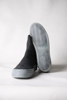 画像36: incarnation / インカネーション / 11V-7667  / HORSE LEATHER BACK ZIP SHORT LINED #WHITE HI RUBBER SOLES PIECE DYED (36)