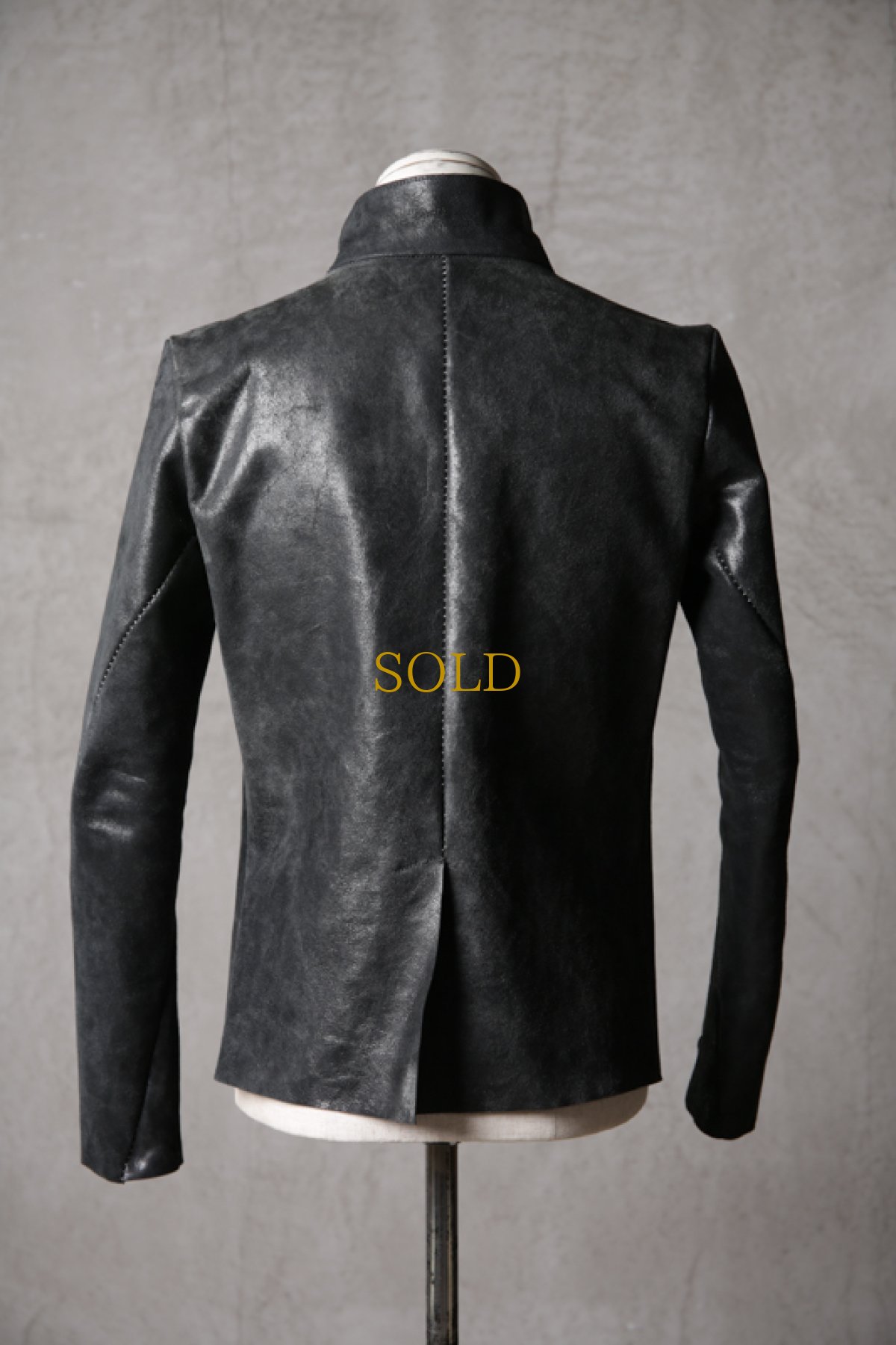 画像17: incarnation / インカネーション / 11D-170L / HORSE RESIN LEATHER EDEN TAILORED UNLINED (17)