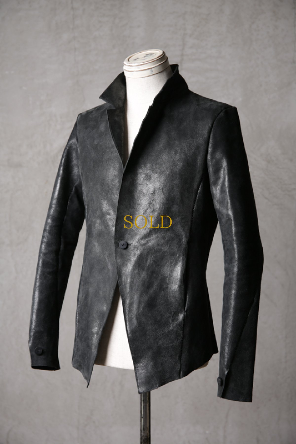 画像11: incarnation / インカネーション / 11D-170L / HORSE RESIN LEATHER EDEN TAILORED UNLINED (11)
