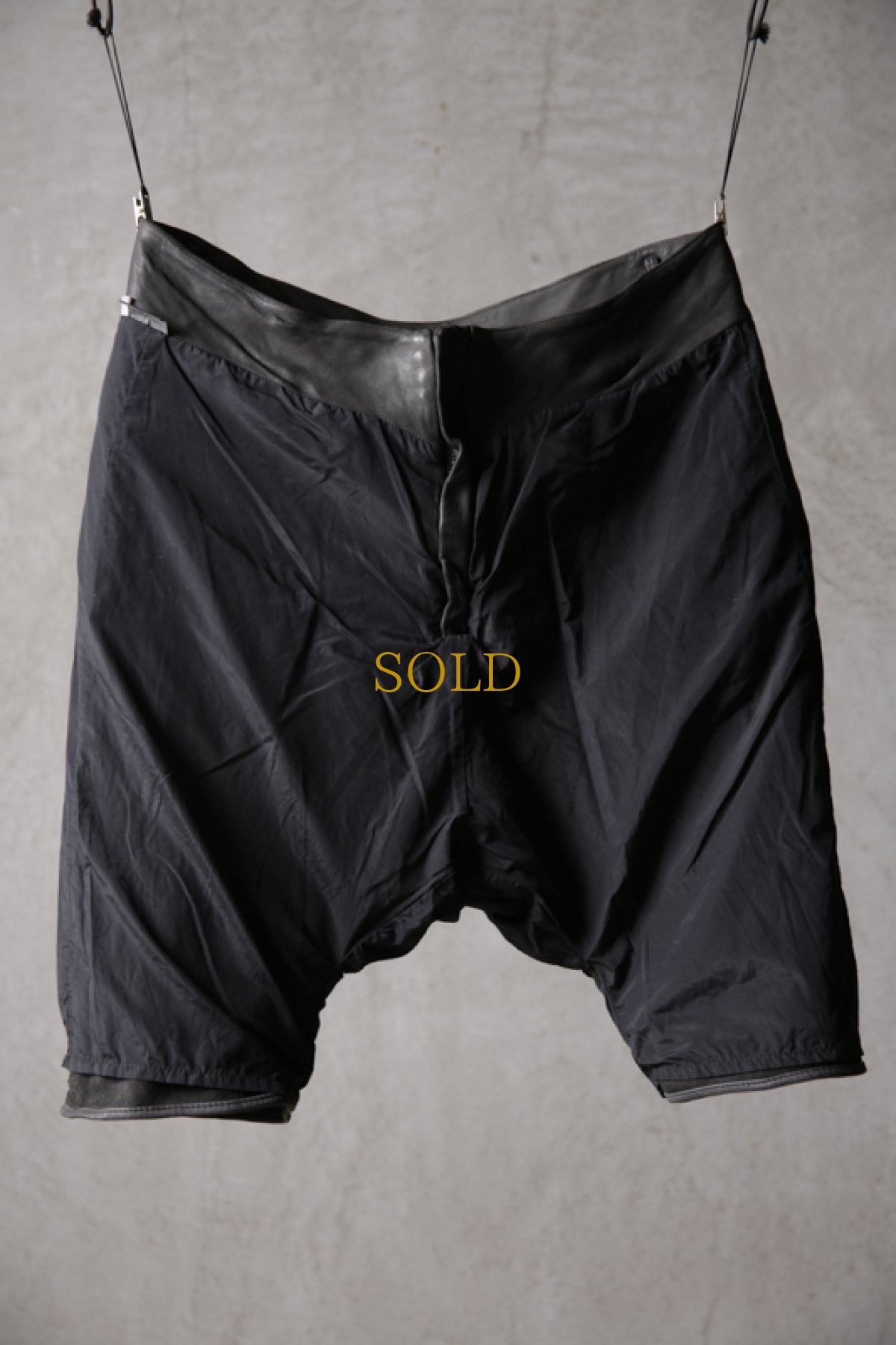 画像10: incarnation / インカネーション / H15-6301  / HEAVY WEIGHT SHEEP W.POCKET SARROUEL SHORTS (10)