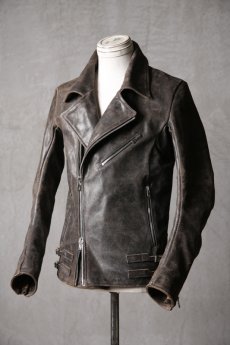 画像4: incarnation / インカネーション / 11D-42113 / HORSE RESIN LEATHER EDEN W-RIDERS LINED (4)