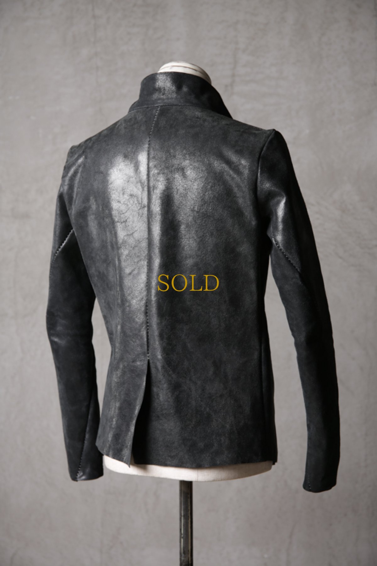 画像15: incarnation / インカネーション / 11D-170L / HORSE RESIN LEATHER EDEN TAILORED UNLINED (15)
