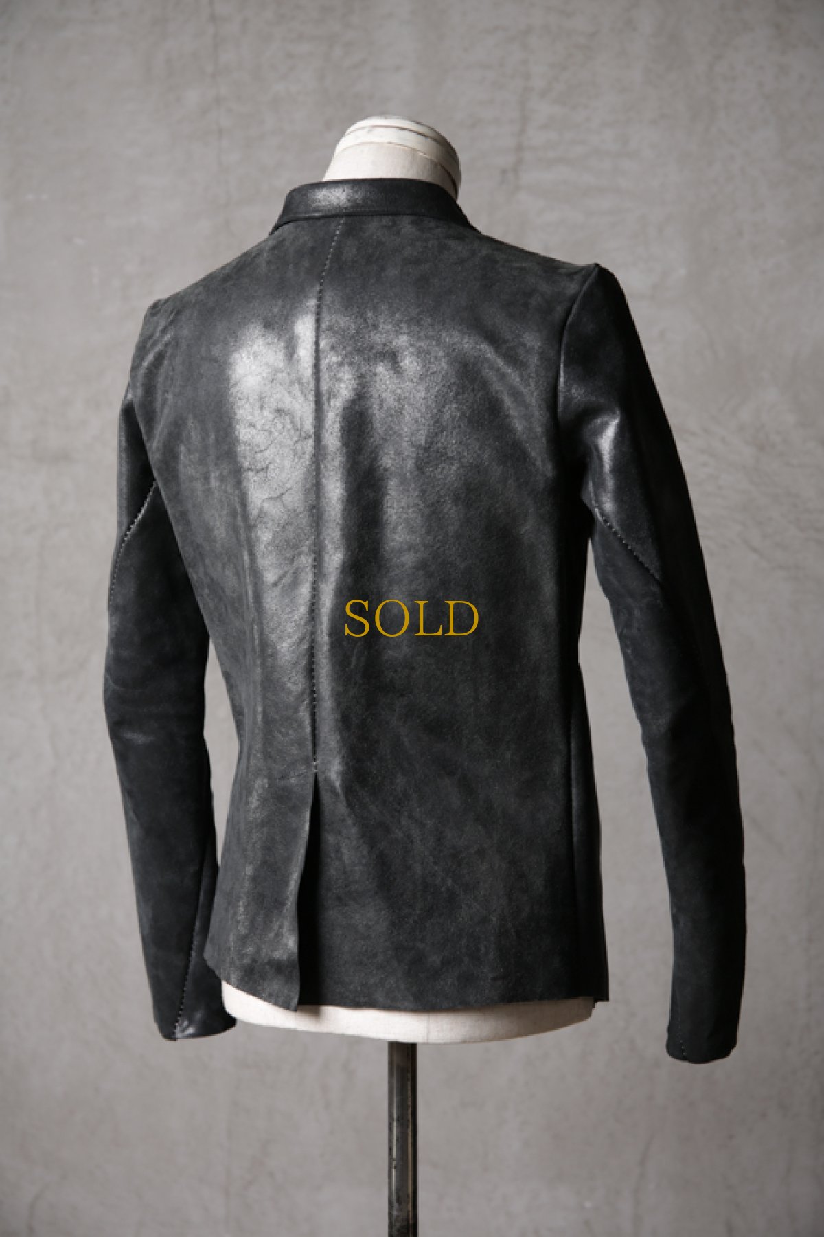 画像7: incarnation / インカネーション / 11D-170L / HORSE RESIN LEATHER EDEN TAILORED UNLINED (7)