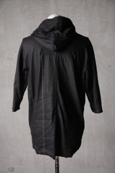 画像9: Wir Lineal / リネアル / FL721-W123 / Inorganic DRESS FABRIC HOODIE TQ SLEEVE Dress LR st cloth / Schummeln (9)