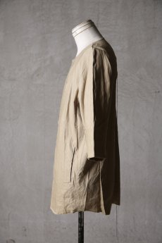 画像14: Wir Lineal / リネアル / FL721-W114 / Inorganic DRESS FABRIC TQ SLEEVE Dress LR st cloth / Buchen (14)