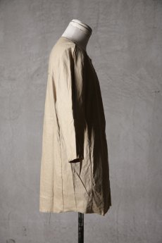 画像15: Wir Lineal / リネアル / FL721-W114 / Inorganic DRESS FABRIC TQ SLEEVE Dress LR st cloth / Buchen (15)