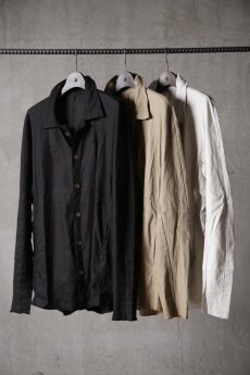 画像1: Wir Lineal / リネアル / FL721-W103 / Inorganic DRESS SHIRTS Dress LR st cloth / Blinken (1)