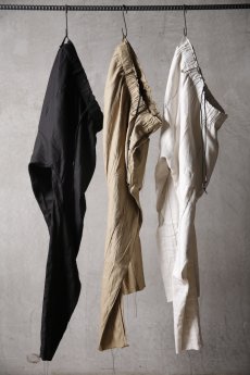 画像1: Wir Lineal / リネアル / FL721-W110 / Inorganic DRESS PANTS #2 Dress LR st cloth / Nadel (1)