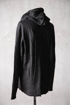 画像8: Wir Lineal / リネアル / FL721-W105 / Inorganic DRESS HOODIE Dress LR st cloth / Nicht mehr (8)
