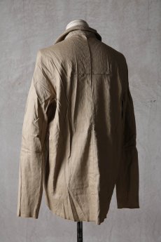 画像26: Wir Lineal / リネアル / FL721-W103 / Inorganic DRESS SHIRTS Dress LR st cloth / Blinken (26)