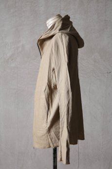 画像23: Wir Lineal / リネアル / FL721-W105 / Inorganic DRESS HOODIE Dress LR st cloth / Nicht mehr (23)