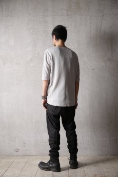 画像14: Wir Lineal / リネアル / KL014-W124 / Schnittpunkt HALF SLEEVE #1 / Umdrehen 20CP Warfful knit / Umdrehen (14)