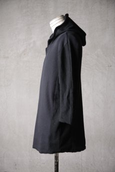 画像5: Wir Lineal / リネアル / KL014-W125 / Schnittpunkt TQ SLEEVE HOODIE / Umdrehen 20CP Warfful knit / Stein (5)