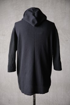 画像9: Wir Lineal / リネアル / KL014-W125 / Schnittpunkt TQ SLEEVE HOODIE / Umdrehen 20CP Warfful knit / Stein (9)