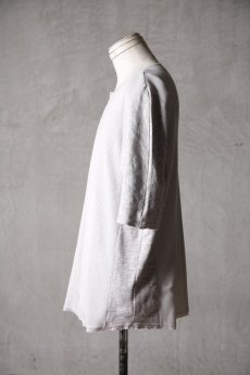 画像5: Wir Lineal / リネアル / KL014-W124 / Schnittpunkt HALF SLEEVE #1 / Umdrehen 20CP Warfful knit / Umdrehen (5)