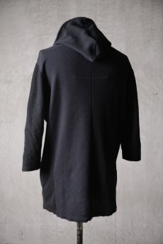 画像8: Wir Lineal / リネアル / KL014-W125 / Schnittpunkt TQ SLEEVE HOODIE / Umdrehen 20CP Warfful knit / Stein (8)
