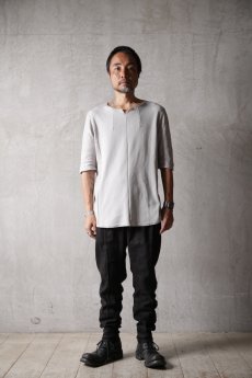 画像11: Wir Lineal / リネアル / KL014-W124 / Schnittpunkt HALF SLEEVE #1 / Umdrehen 20CP Warfful knit / Umdrehen (11)