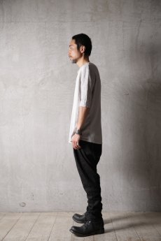 画像13: Wir Lineal / リネアル / KL014-W124 / Schnittpunkt HALF SLEEVE #1 / Umdrehen 20CP Warfful knit / Umdrehen (13)