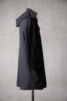 画像6: Wir Lineal / リネアル / KL014-W125 / Schnittpunkt TQ SLEEVE HOODIE / Umdrehen 20CP Warfful knit / Stein (6)