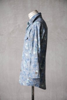 画像15: Thee Old CIRCUS / F011-1912 / Wc flower #2602 Harvested TQ Sleeve SHIRTS / Delphinium LOND (15)