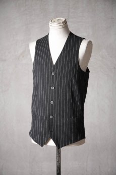 画像4: Thee Old CIRCUS / F010-8103 / Old Linen st cloth STP Night Bird VEST / Adenium MURIEL (4)