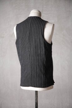 画像8: Thee Old CIRCUS / F010-8103 / Old Linen st cloth STP Night Bird VEST / Adenium MURIEL (8)