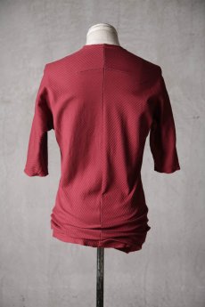 画像19: Thee Old CIRCUS / K006-1010 / Ultimate rib knit One Peace HALF SLEEVE / Scutellaria pekinensis Maxim ORIGAMI (19)