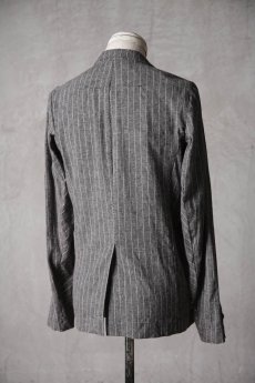 画像17: Thee Old CIRCUS / F010-1801 / Old Linen st cloth STP Harvested Sleeve TAILORD JACKET UNLINED / Adenium REMEMBER (17)