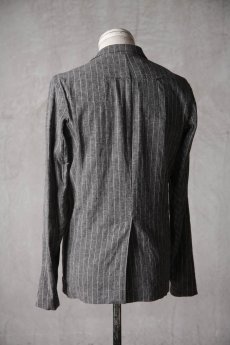 画像18: Thee Old CIRCUS / F010-1801 / Old Linen st cloth STP Harvested Sleeve TAILORD JACKET UNLINED / Adenium REMEMBER (18)