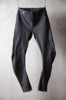 画像4: Thee Old CIRCUS / F002-2907 / Iron st denim Wg Wide Bar-7 PANTS / Iron Rose WgB7 (4)