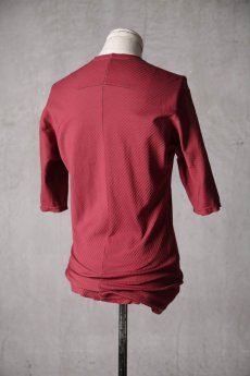 画像17: Thee Old CIRCUS / K006-1010 / Ultimate rib knit One Peace HALF SLEEVE / Scutellaria pekinensis Maxim ORIGAMI (17)