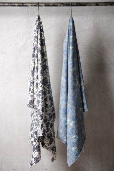 画像2: Thee Old CIRCUS / F011-1912 / Wc flower #2602 Harvested TQ Sleeve SHIRTS / Delphinium LOND (2)