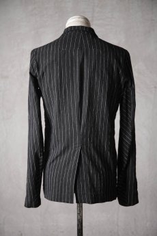 画像10: Thee Old CIRCUS / F010-1801 / Old Linen st cloth STP Harvested Sleeve TAILORD JACKET UNLINED / Adenium REMEMBER (10)