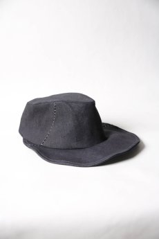 画像10: Thee Old CIRCUS / F002-3091 / Iron st denim Sewing HAT CAP / Iron Rose PUZU (10)