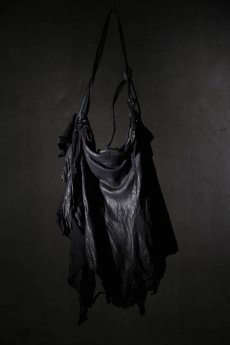 画像1: Thee Old CIRCUS / L801-3103 / Native Deer skin Drawing Strings BAG / Native Daisy FRAGMENT (1)