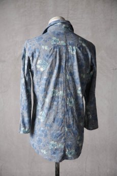 画像18: Thee Old CIRCUS / F011-1912 / Wc flower #2602 Harvested TQ Sleeve SHIRTS / Delphinium LOND (18)